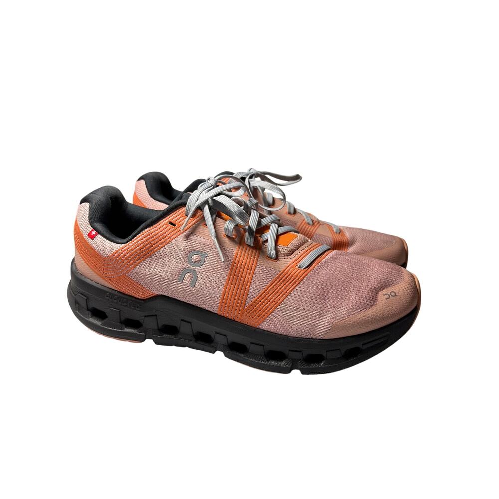 On Running Cloudgo running shoes in Rose/Magnet/Orange Size 10 US/ 42 EU
